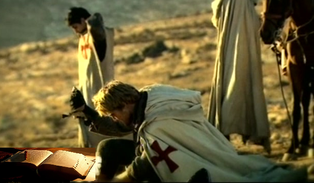 Bible Praying Templar