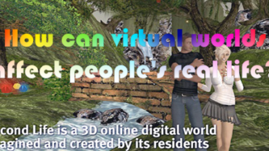 How can virtual worlds affect people's real life?